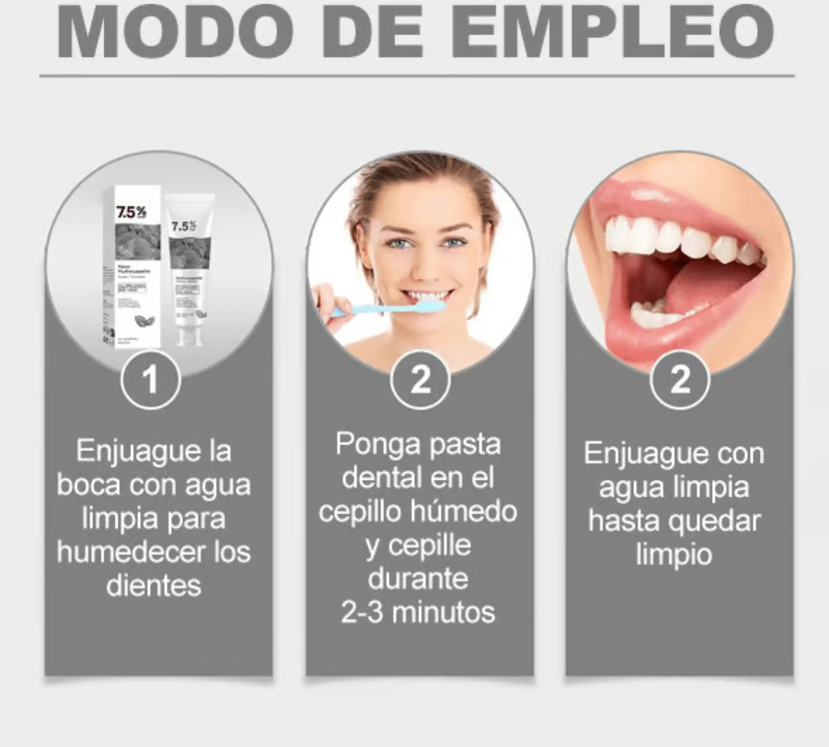 Pasta dental de hidroxiapatita sin flúor 🦷✨🔬 OFERTA 2X1 ✅