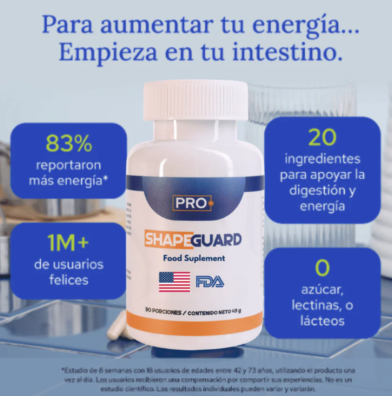 PROSHAPEGUARD 💊Elimina toxinas acomuladas en tu cuerpo 👩🏼⚕️ ✅