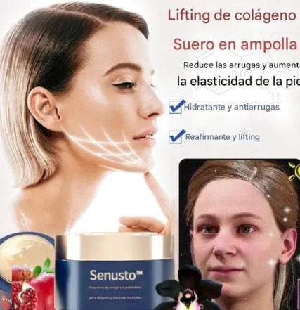 CREMA FACIAL COMPLETA REAFIRMANTE CON POLIPÉPTIDOS: CAMBIA PARA UNA PIEL HERMOSA EN 2 SEMANAS