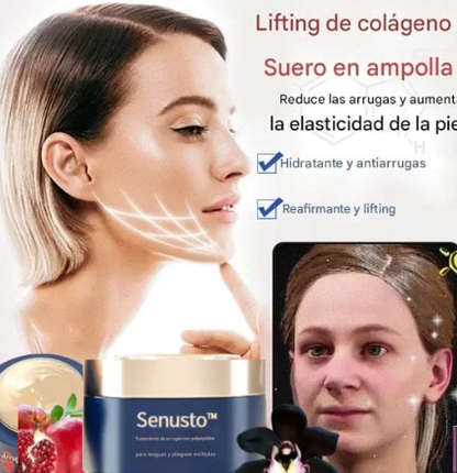 CREMA FACIAL COMPLETA REAFIRMANTE CON POLIPÉPTIDOS: CAMBIA PARA UNA PIEL HERMOSA EN 2 SEMANAS