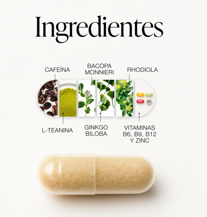 ZZEN Focus  Nootrópico Natural