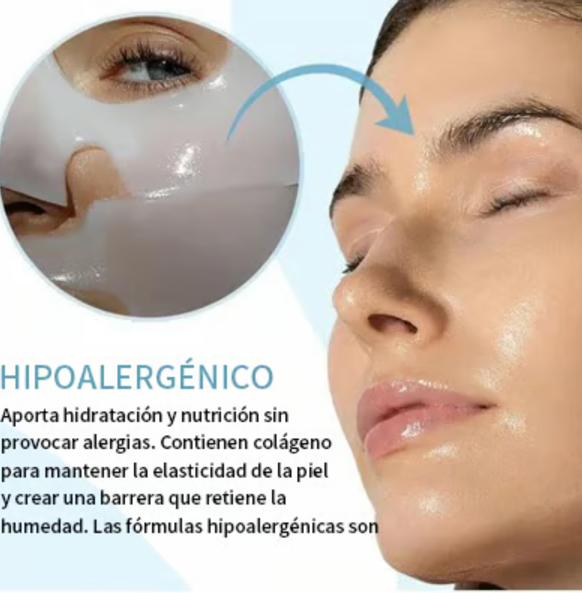 🔥50% OFF🔥Mascarilla reafirmante antiarrugas con colágeno profundo