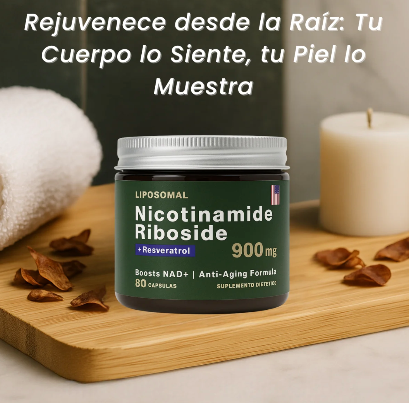 Cápsulas Juventud NAD+™ - Cada día más joven, cada día más fuerte