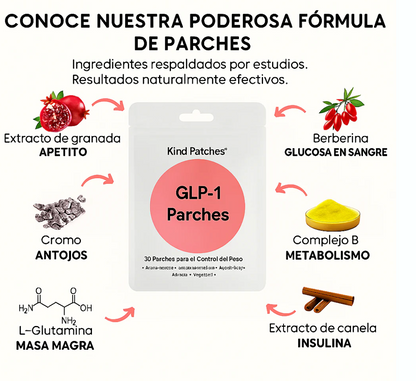 Metapatch GLP-1 Control™ PACK DE 20 PARCHES