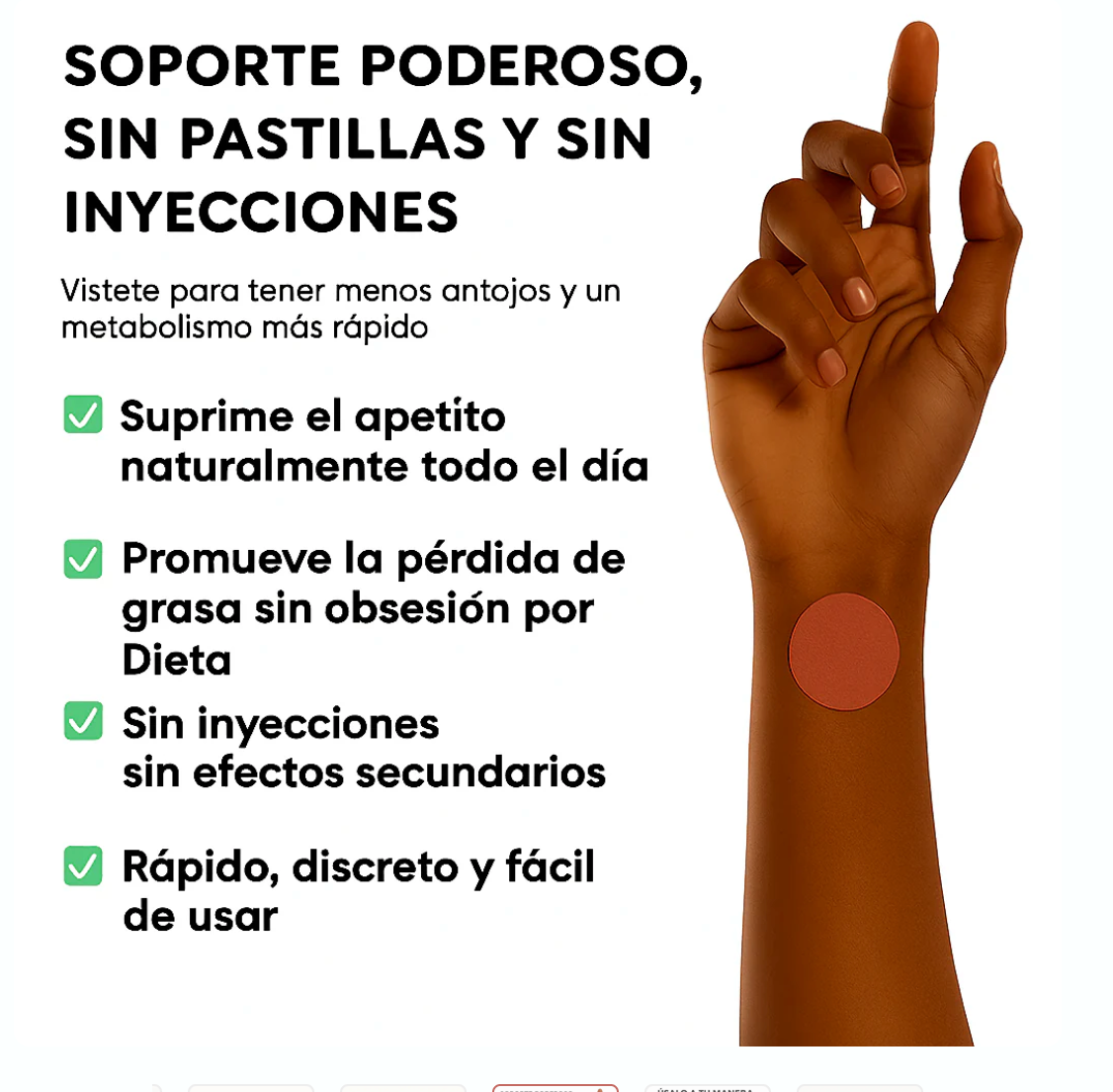 Metapatch GLP-1 Control™ PACK DE 20 PARCHES