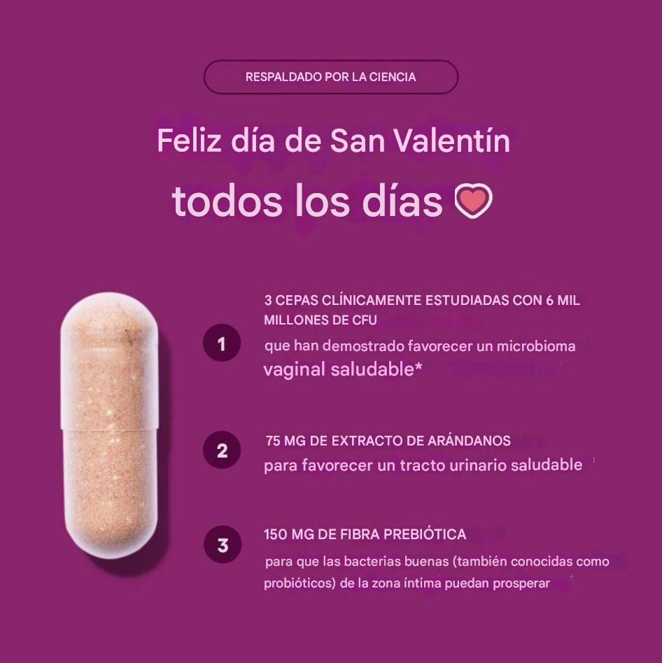 Probiótico vaginal Physician's Choice Vaginal Wellness Pro (30 unidades)