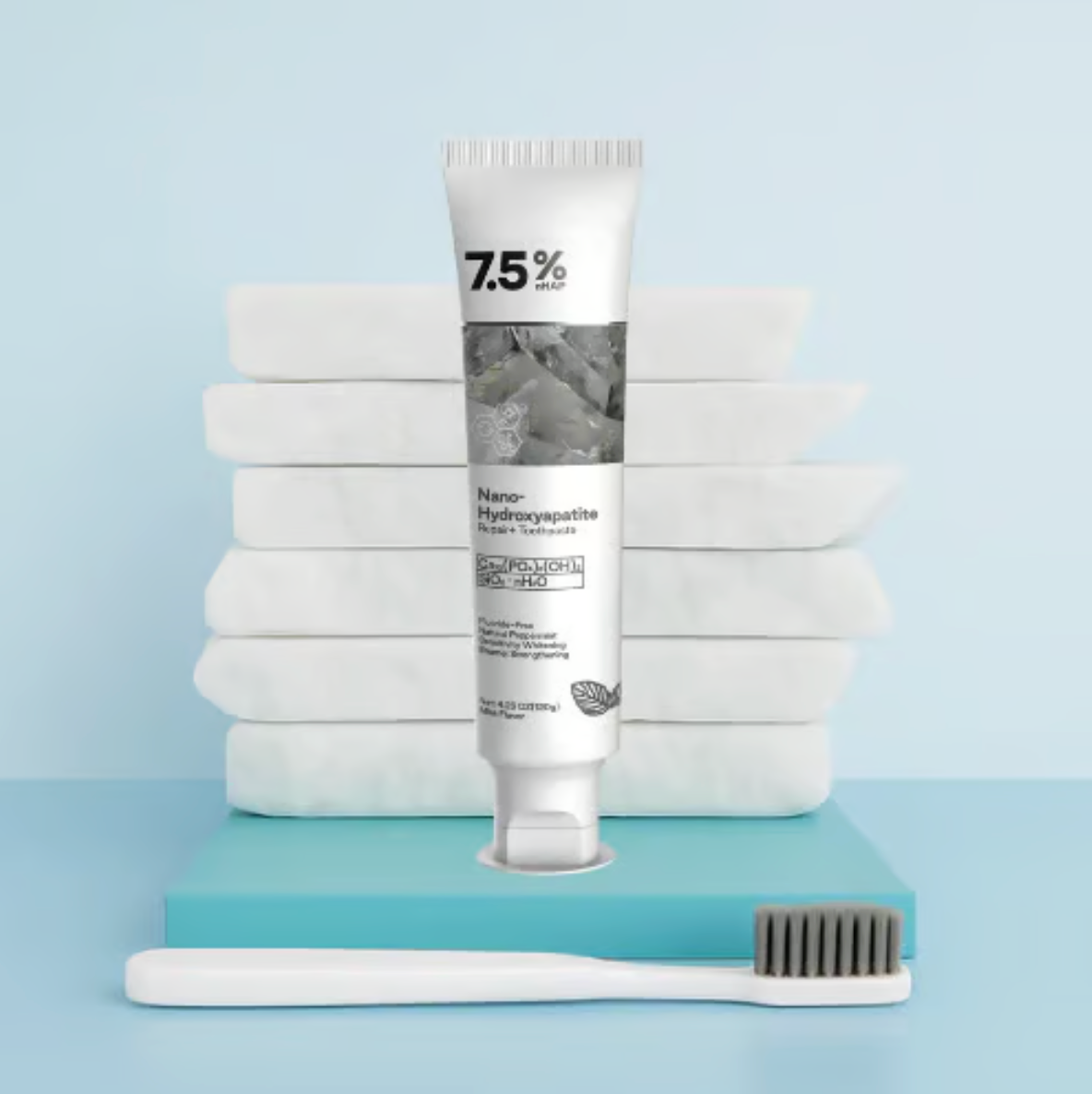 Pasta dental de hidroxiapatita sin flúor 🦷✨🔬 OFERTA 2X1 ✅