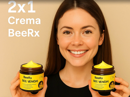 2x1 CREMA BeeRx + Envío Gratis: Piel Firme en 1 Mes