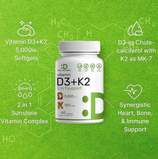 Suplemento de vitamina D3K2  OFERTA 2X1✅ 👩🏻‍⚕️