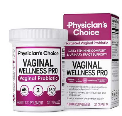 Probiótico vaginal Physician's Choice Vaginal Wellness Pro (30 unidades)