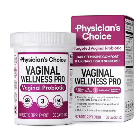 Probiótico vaginal Physician's Choice Vaginal Wellness Pro (30 unidades)