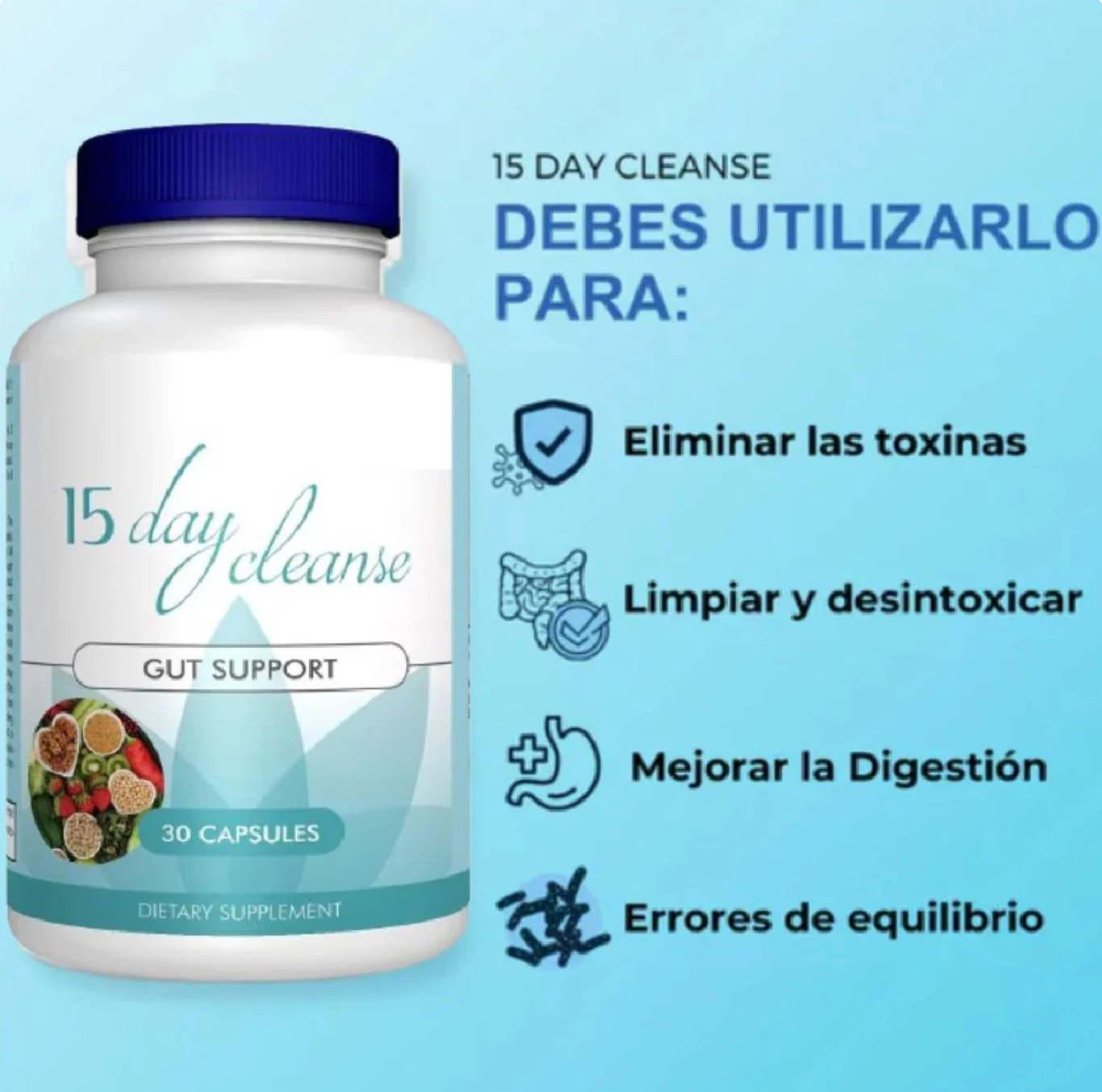 Day Cleanse™ - Hinchazón fuera, energía dentro - OFERTA SOLO POR ESTE MES