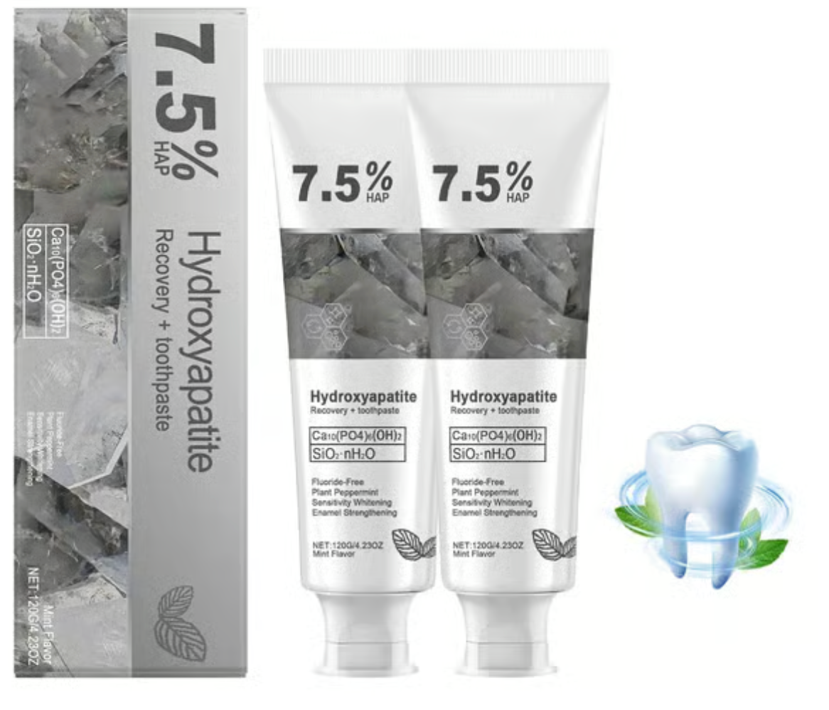 Pasta dental de hidroxiapatita sin flúor 🦷✨🔬 OFERTA 2X1 ✅