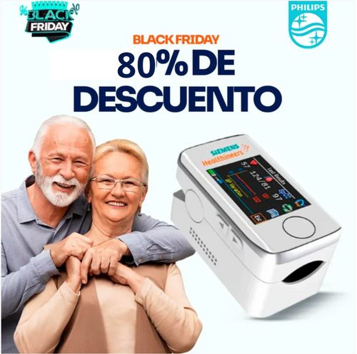 Promoción Por Black Friday 80% de descuento - Medidor de Glucosa Y OXIGENO  en Sangre Multifunción Siemens 3 en 1, pulso, glucosa y presión + Envío gratis