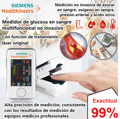 Medición sencilla y no invasiva de GlucoyoximetroMax✅ OFERTA EN SAN CRISTOBAL ✅