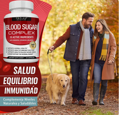BloodSugar™ Complex l Estabiliza el azúcar en sangre OFERTA 2X1 ✅