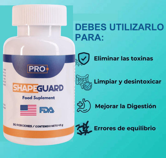 PROSHAPEGUARD 💊Elimina toxinas acomuladas en tu cuerpo 👩🏼‍⚕️ ✅