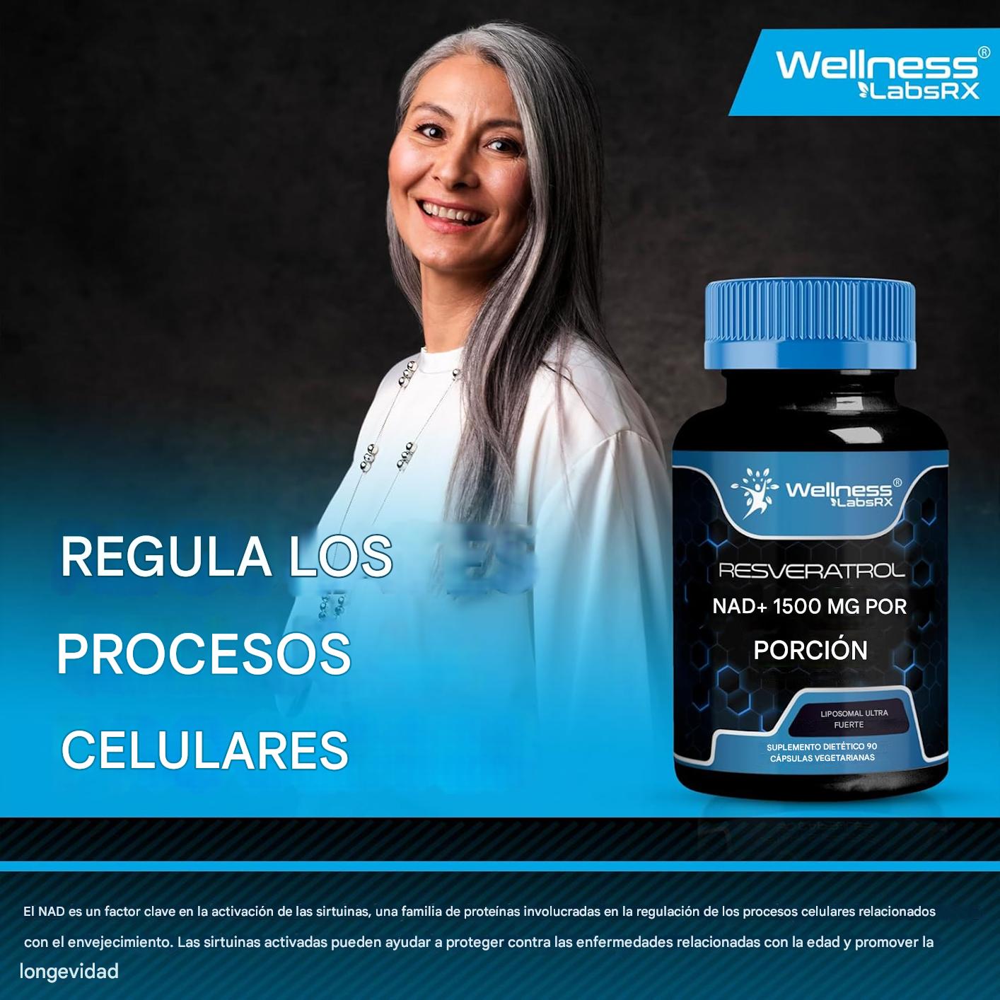 Cápsulas Juventud El NAD+ (Nicotinamida adenina dinucleótido) y NMN - Cada día más joven, cada día más fuerte - OFERTA 2x1