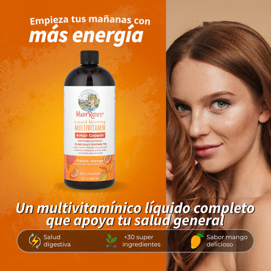 Multivitamina MARY RUTH`S: REVITALIZA TU CABELLO Y TU CUERPO